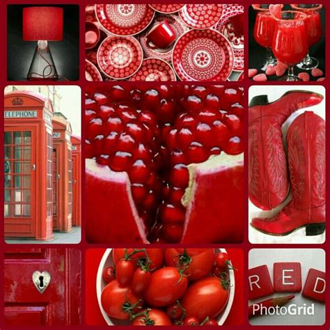 It Is All Red To Me I Making Mood Boards Red Mood Board Mood Boards