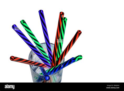 Plastic Glass And Straw Hi Res Stock Photography And Images Alamy