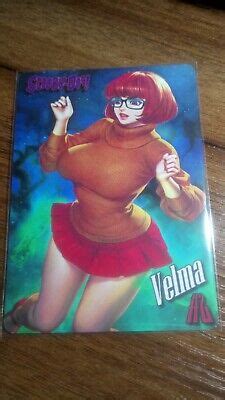 Velma 2 Scooby Do Custom Art Card SFW NSFW Sexy Waifu Double