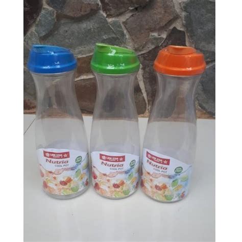 Jual Unik Botol Minum Air Kulkas Plastik Tempat Air Dingin Nutria Cool