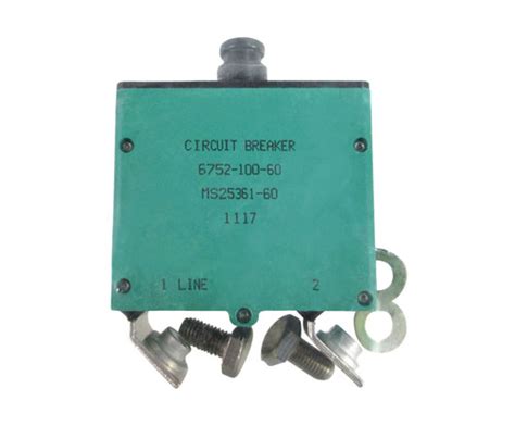 Klixon 6752100 60 Circuit Breaker 60 Amp At