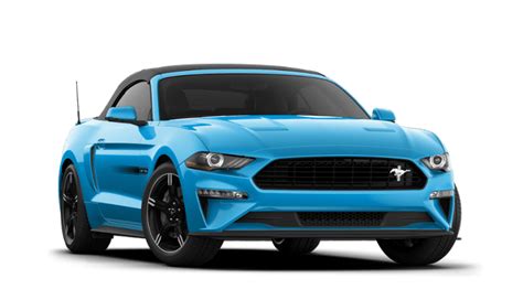 2021 Ford Mustang Gt Premium Convertible Velocity Blue 5 0l Ti Vct V8 Engine Joe Meloche Ford