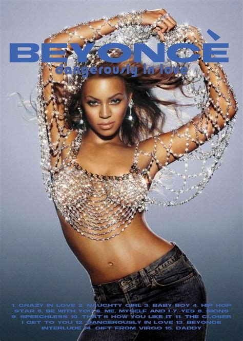 Dangerously In Love Album Poster In 2024 Music Poster Design Beyonce