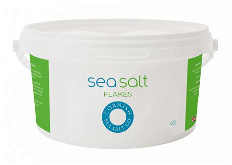 Cornish Sea Salt Flakes 1kg Cornish Sea Salt Company Ltd