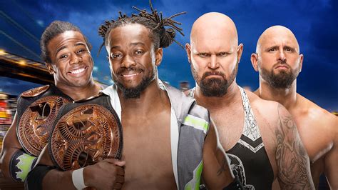 Wwe Tag Team Champions The New Day Vs Gallows And Anderson Wwe