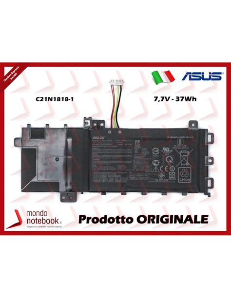 Batteria Originale Asus X F A S Series C N