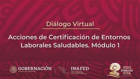 Diálogo Virtual Acciones de Certificación de Entornos Laborales