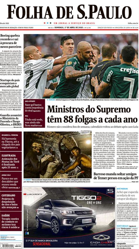 Em Texto Publicado Na Folha De São Paulo O Fisico