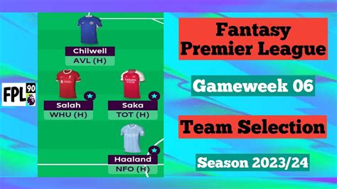 Fpl Gw Team Selection Fantasy Premier League Win Big Sports