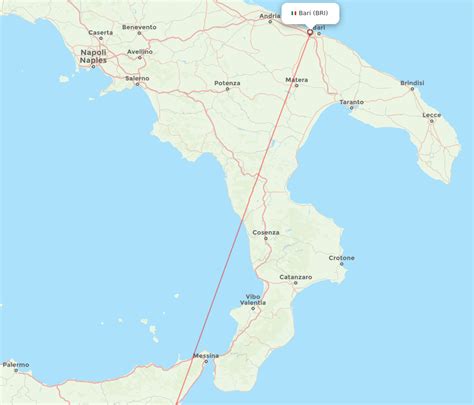 All Flight Routes From Catania To Bari Cta To Bri Flight Routes