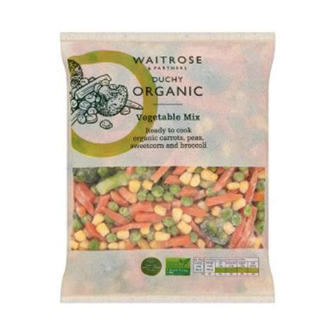 Waitrose Duchy Organic Frozen Vegetable Mix G Go Delivery