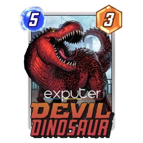 Marvel Snap Best Devil Dinosaur Deck Exputer