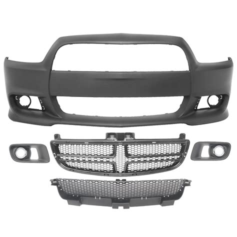 Unpainted Front Bumper Conversion Body Kit Car Accessories For