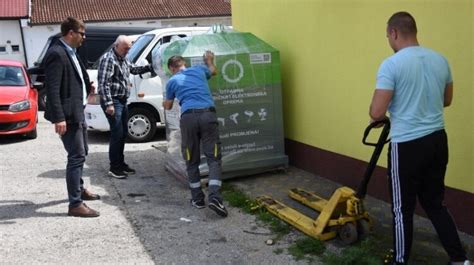 Postavljena dva kontejnera za e otpad Općina Čitluk