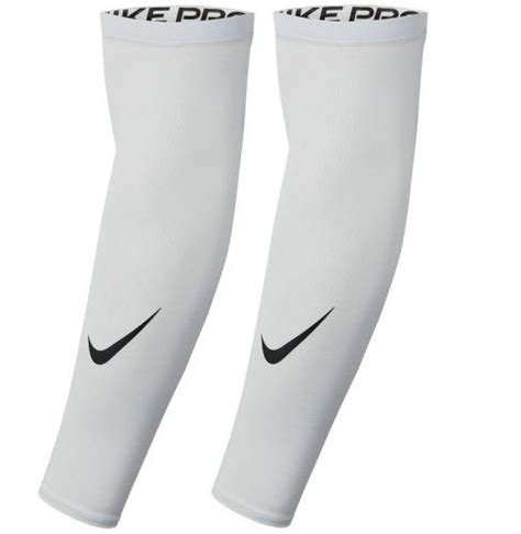 Nike Pro Dri Fit Sleeves White Soccer Shop USA