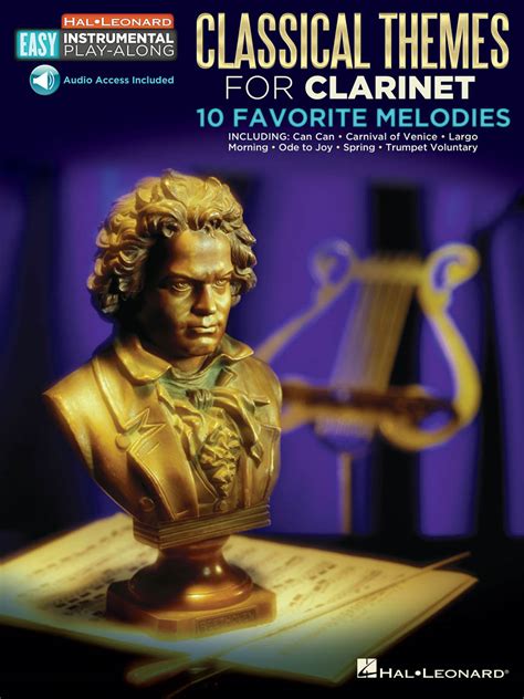 Classical Themes 10 Favorite Melodies Clarinet Easy Instrumental Play Along Book With Online