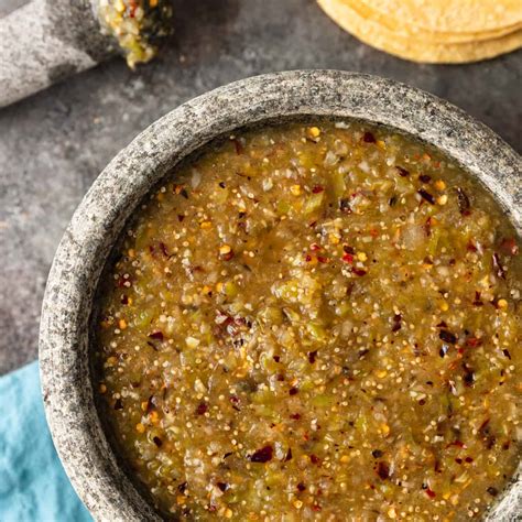 Tomatillo Red Chili Salsa Relish