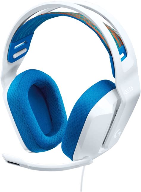 Logi G355 981 001018 Logitech G335 Wired Gaming Headset White 35 Mm