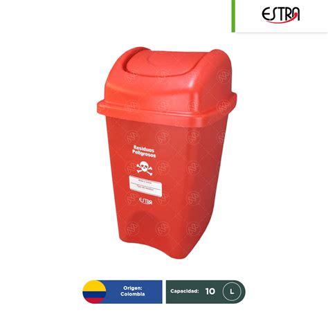 Bote De Basura Tapa Vaiv N Estra Rpbi L Regiobin