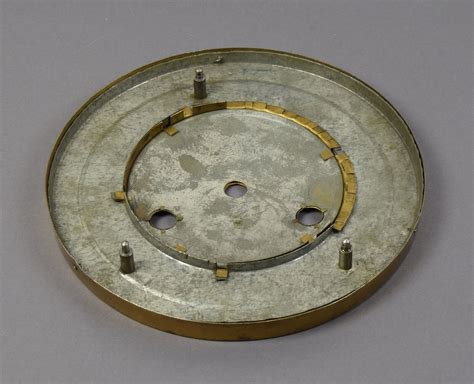 Altes Uhren Zifferblatt F Regulator Wanduhr Uhrmacher Uhrwerk Clock