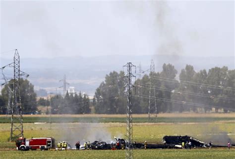 Fotos Las Im Genes Posteriores Al Accidente Del Avi N Militar En