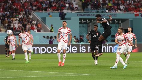 Soccer-Canada score their first goal in history of men’s World Cup ...