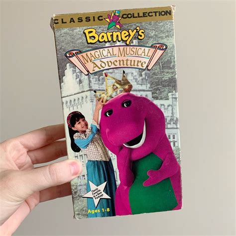 Barney's Magical Musical Adventure VHS Tape 1992 Vintage - Etsy