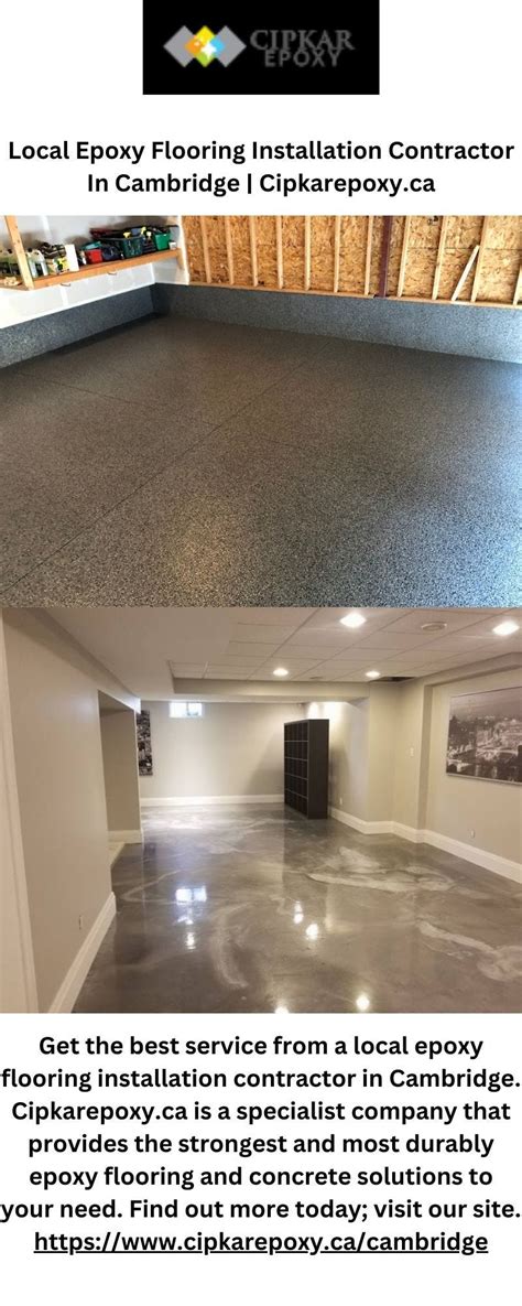 Local Epoxy Flooring Installation Contractor In Cambridge Cipkarepoxyca Cipkar Epoxy Medium