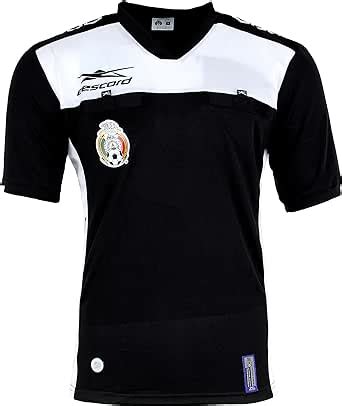 Amazon eescord Camiseta oficial de México Liga MX Árbitro Arbitro