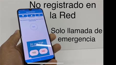 Solo Llamadas De Emergencia O No Registrado En La Red Solucion