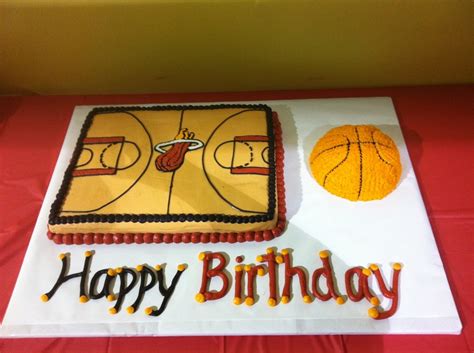 Miami Heat Basketball Birthday Cakes - CakeCentral.com