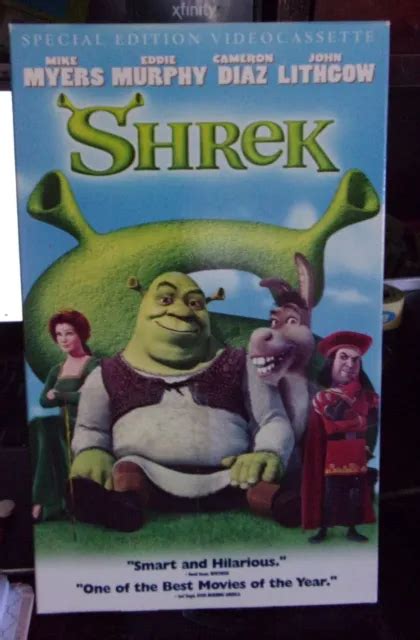 Shrek Special Edition Vhs Tape Picclick Uk