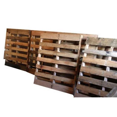 Rectangular Brown Two Way Wooden Pallet At Rs Piece In Ernakulam