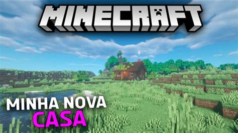 ESSA É MINHA NOVA CASA NO MINECRAFT MINECRAFT VANILLA CENAS AÉREAS