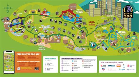 Map - Denver Zoo