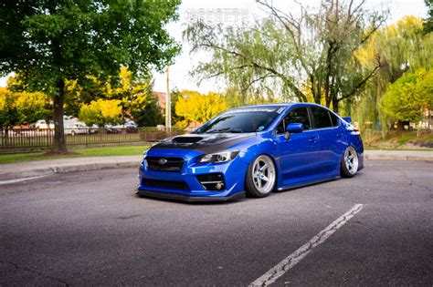 Subaru Wrx Nearly Flush Air Suspension Custom Offsets