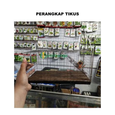 Jual Perangkap Tikus Jebakan Kotak Besi Tanpa Lem Racun Pembasmi Pembunuh - BibitBunga.com