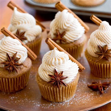 Chai Cupcakes Recipe With Creamy Buttercream Frosting