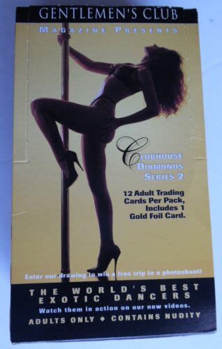 1993 Gentlemens Club Clubhouse Diamonds Series 2 Trading Card Factory