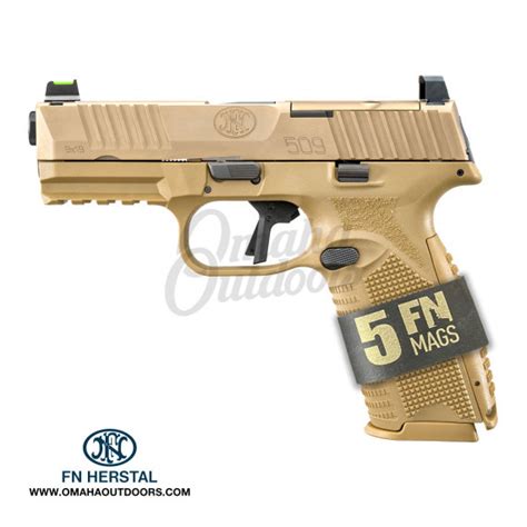 FN 509 MRD FOS Bundle 10 Round FDE In Stock