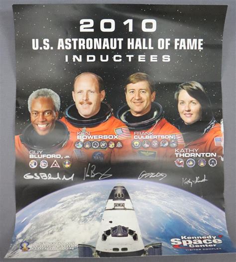 Astronauts Hall Of Fame Poster