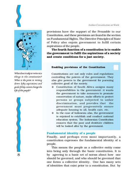 Ncert Book Class Political Science Chapter Constitution Why And