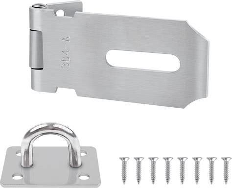 Szxmdkh Door Padlock Hasp Inch Stainless Steel Hasp And Staple Shed