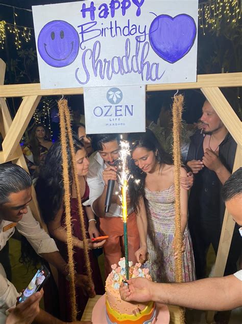 Shraddha Kapoors Beau Rohan Shrestha Wraps His Arms Around Her As She