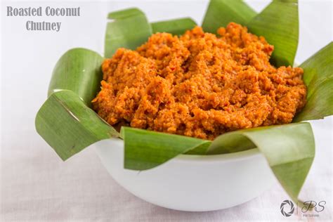 Roasted Coconut Chutney - Kali Mirch - by Smita