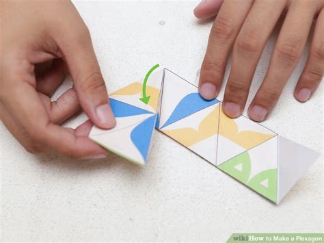 How To Make A Flexagon Steps With Pictures Wikihow