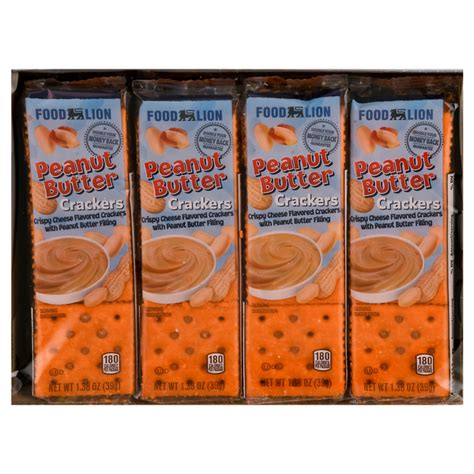 Save On Food Lion On The Go Peanut Butter Crackers 8 Ct Order Online