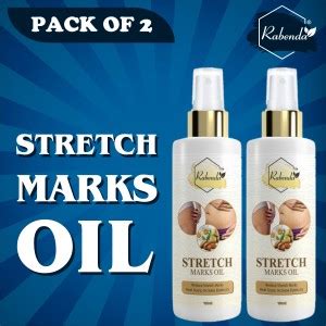 RABENDA Natural Stretch Marks Oil 100 Ml Pack Of 2 Buy RABENDA