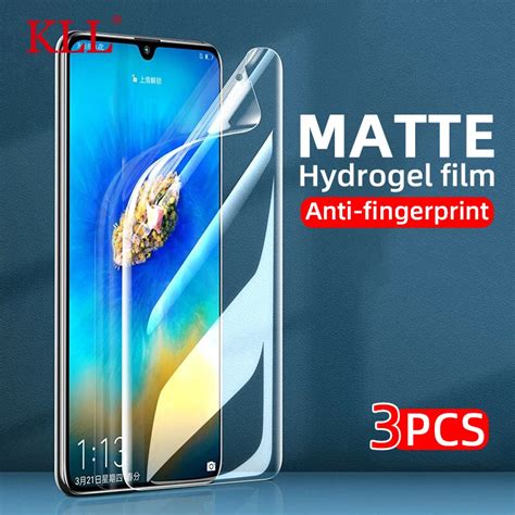 Película de hidrogel Mate para Huawei P40 P10 Plus Mate 20 Lite Y9A