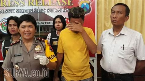 Nyaris Lolos Sergapan Polisi Pemuda Ini Sembunyikan Sabu Di Bagian